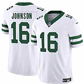 Men & Women & Youth New York Jets #16 Tyler Johnson White 2025 F.U.S.E. Vapor Untouchable Limited Stitched Jersey,baseball caps,new era cap wholesale,wholesale hats